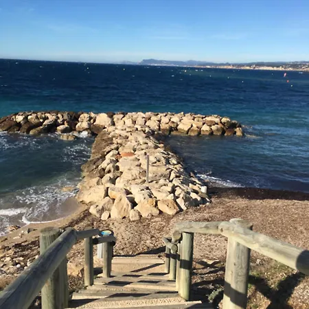 A Pied Dernier Etage Vue Imprenable Est-sud Ouest -plage 100m-box *